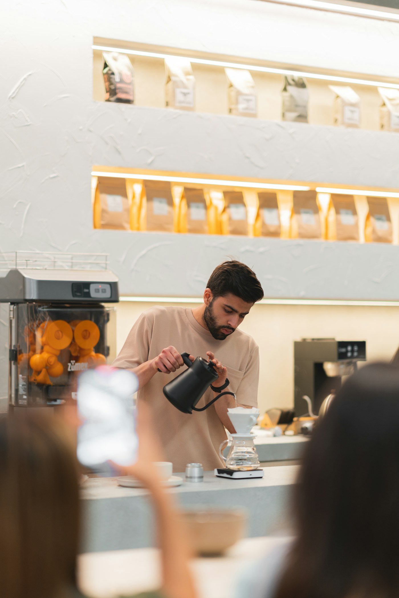 Barra de café para eventos