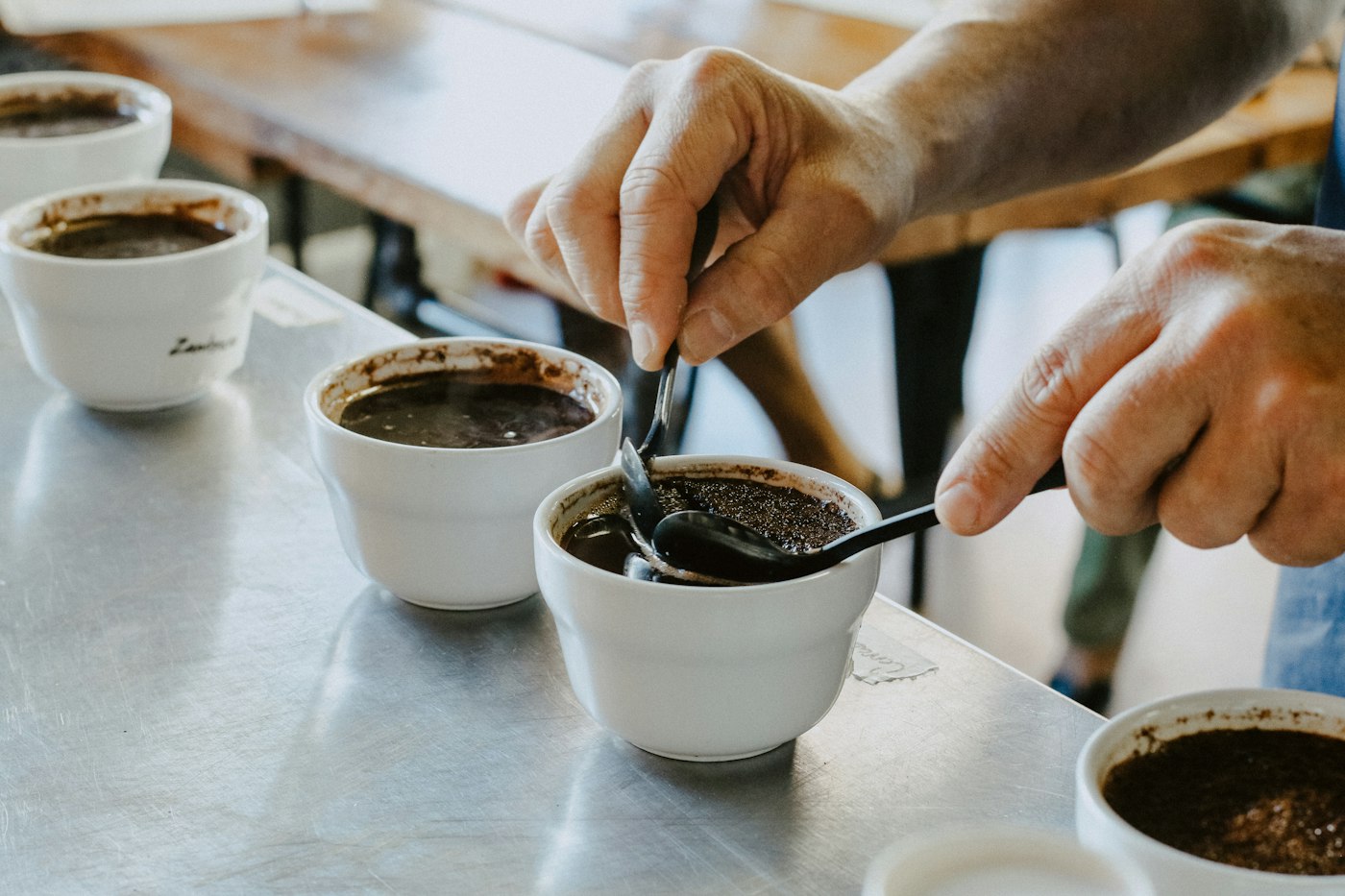 Cata de café de especialidad